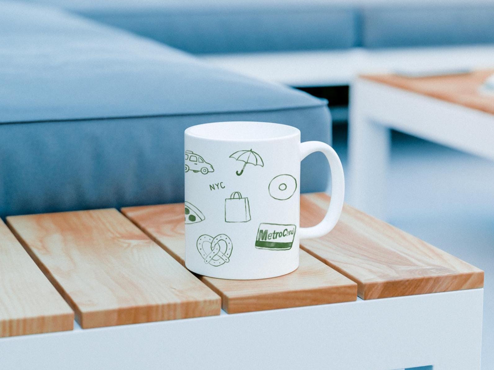 New york ceramic cup - Etsy 日本