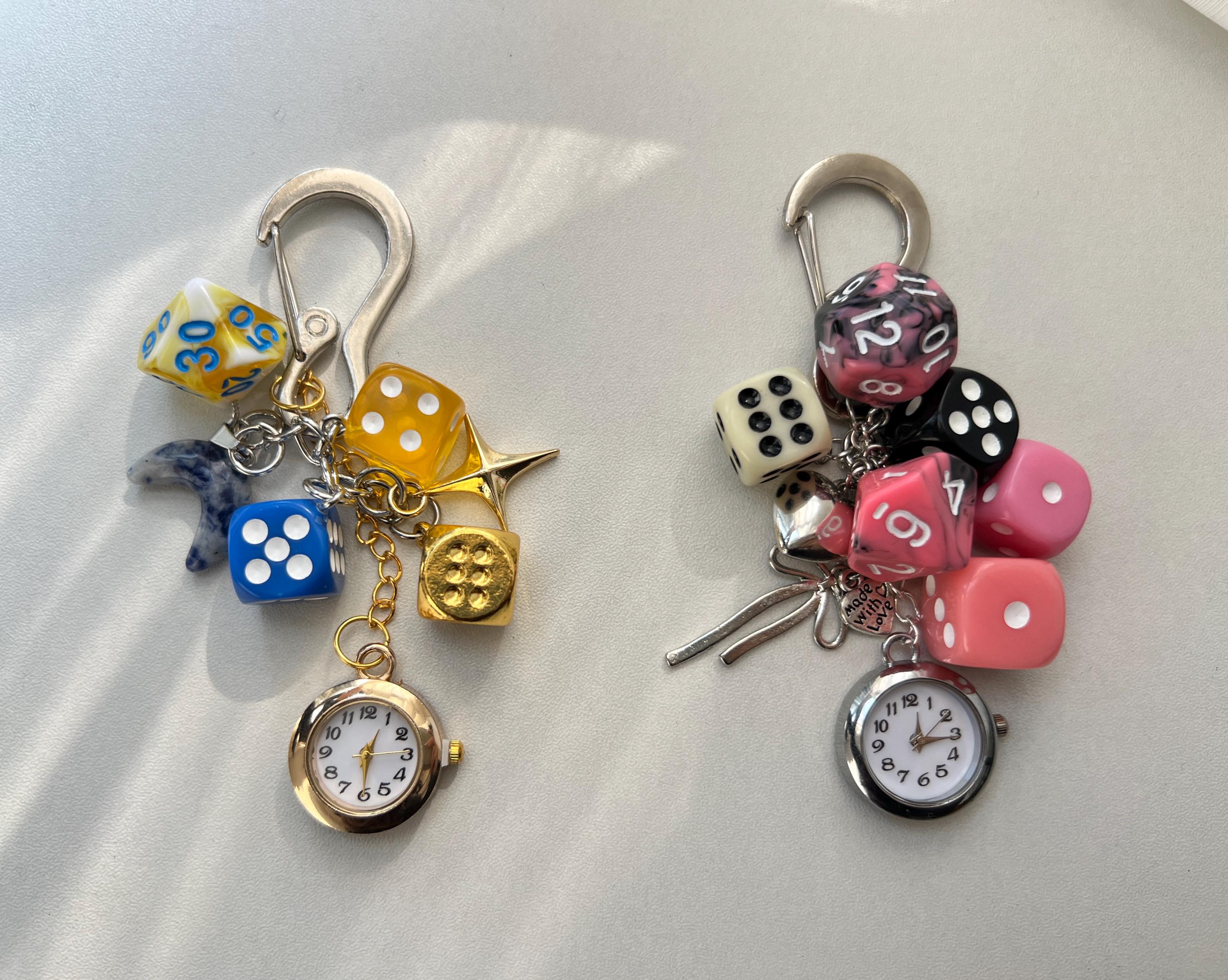 Bling Dice Novelty Charm/Keychain Watch : Amazon.ca