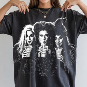 Hocus Pocus PNG, Iced Coffee Halloween-personages PNG, Halloween 2026 PNG, Halloween PNG, Horrorfilm PNG, Enge film PNG, Digitaal bestand