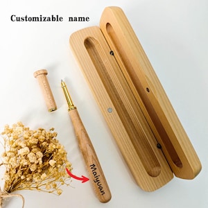 Engraved Wooden Pen Set, Pen Personalized Executive Pen, Engagement Gift Wedding Gift, Custom Pen for Business, Anniversary, Family Reunion