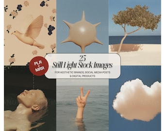 Still Light Stock Images: Wellness Instagram Reels Bundle (Digital Download)
