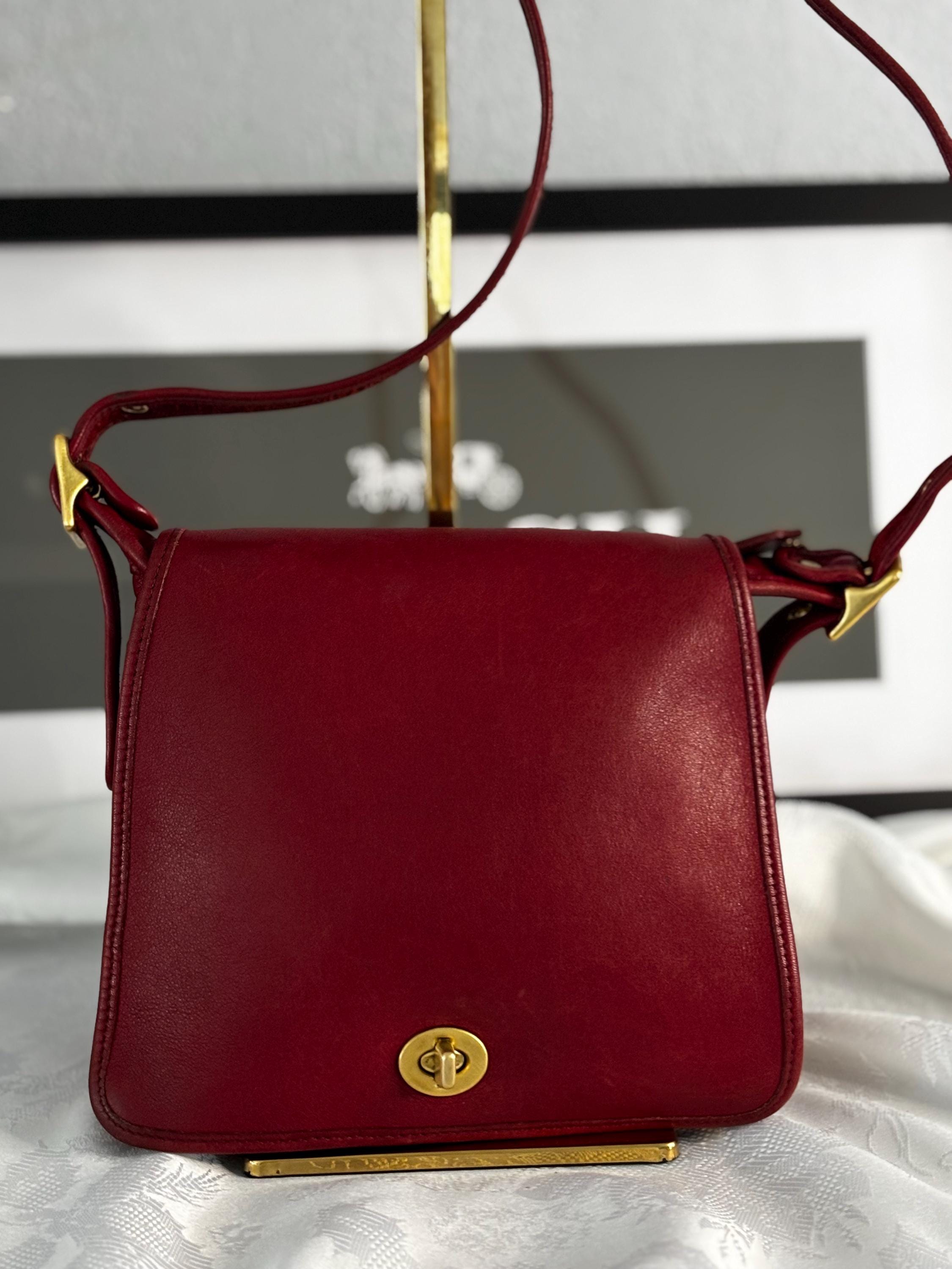 Vintage Coach Ergo Flap Bag - Etsy Vintage Coach Ergo Flap Bag - Etsy