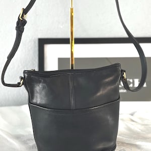 バッグ 00s old coach bucket shoulderbag leather Vintage Coach Bucket Bag Xl - Etsy Canada