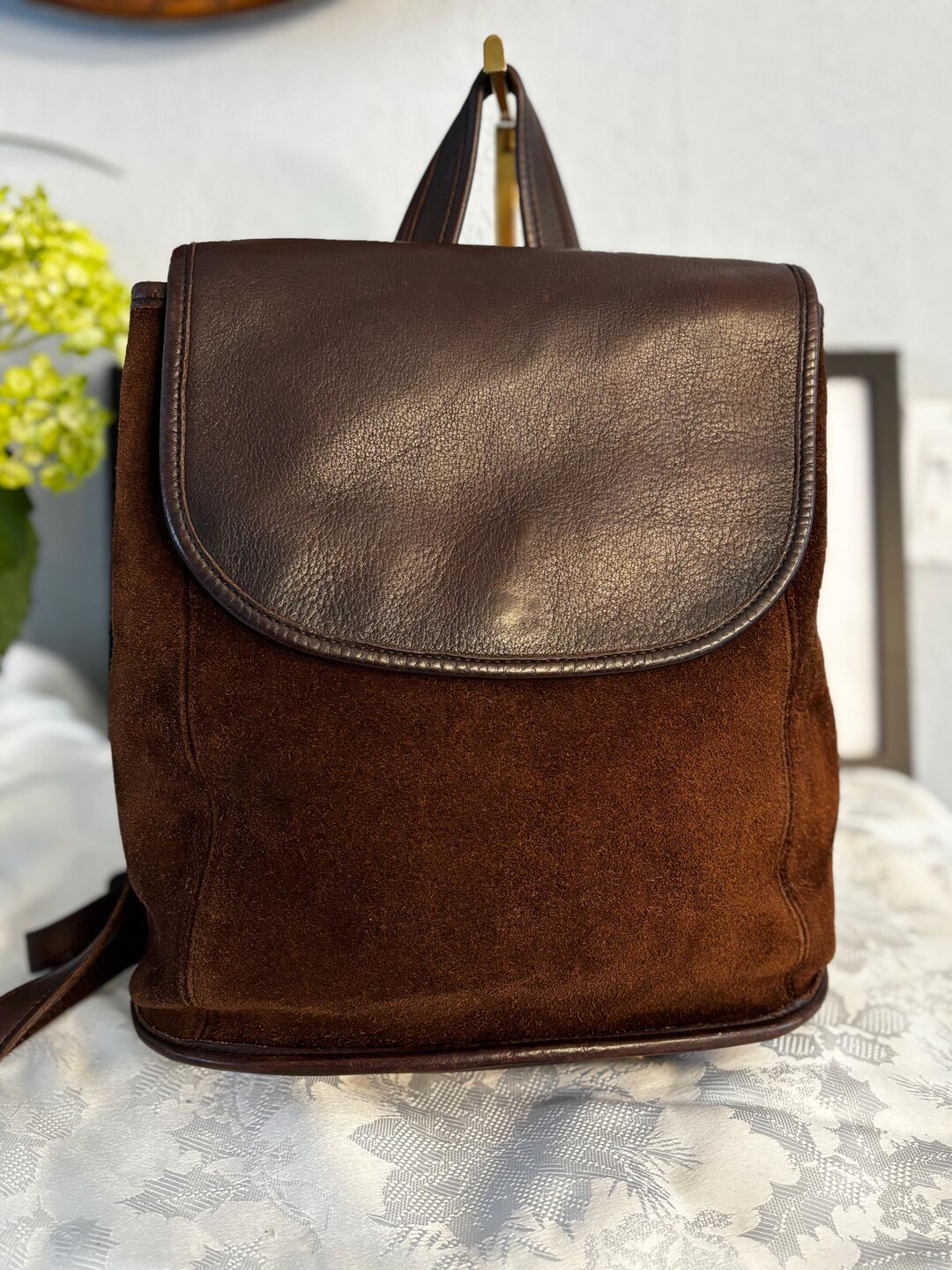 バッグ Vintage Coach Convertible Backpack Suedo Vintage Coach Berkeley Convertible Backpack - Etsy