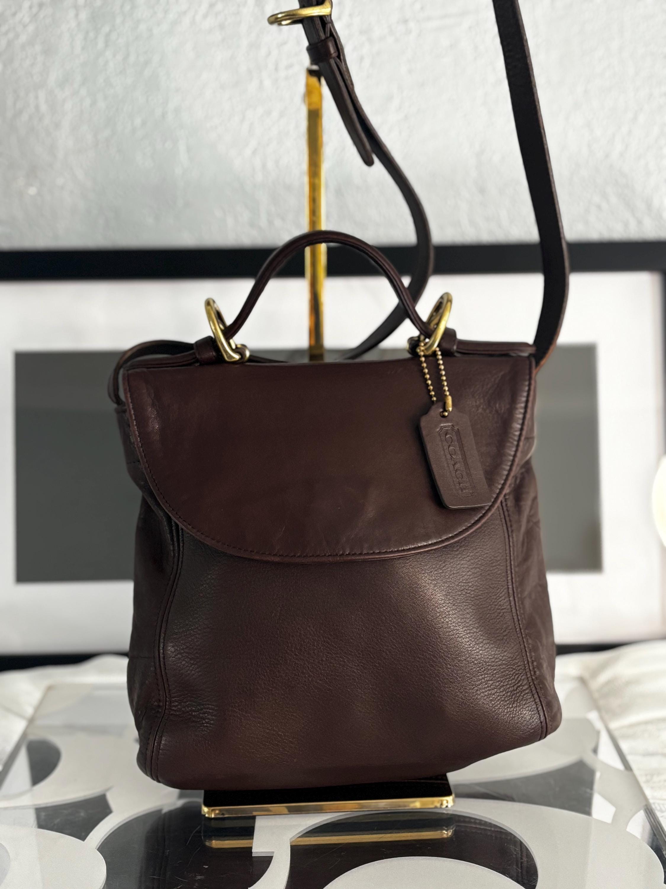 バッグ Coach vintage handbag Soho Signature Vintage COACH Soho Bag F06808, Signature Sufflette Cloth