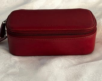 Vintage Coach Black Leather Zip Coin Wallet Case Purse - Etsy