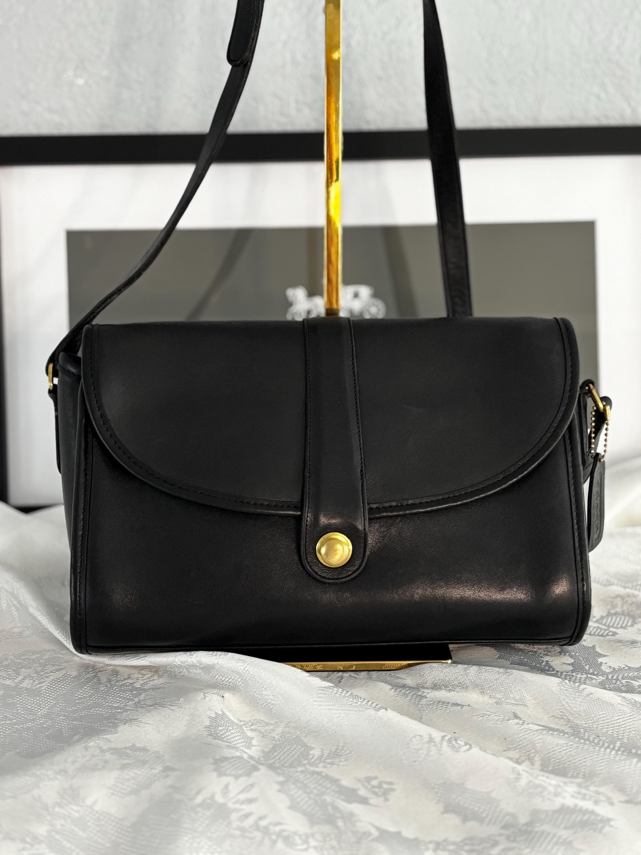 Vintage Coach Roll Bag - Etsy