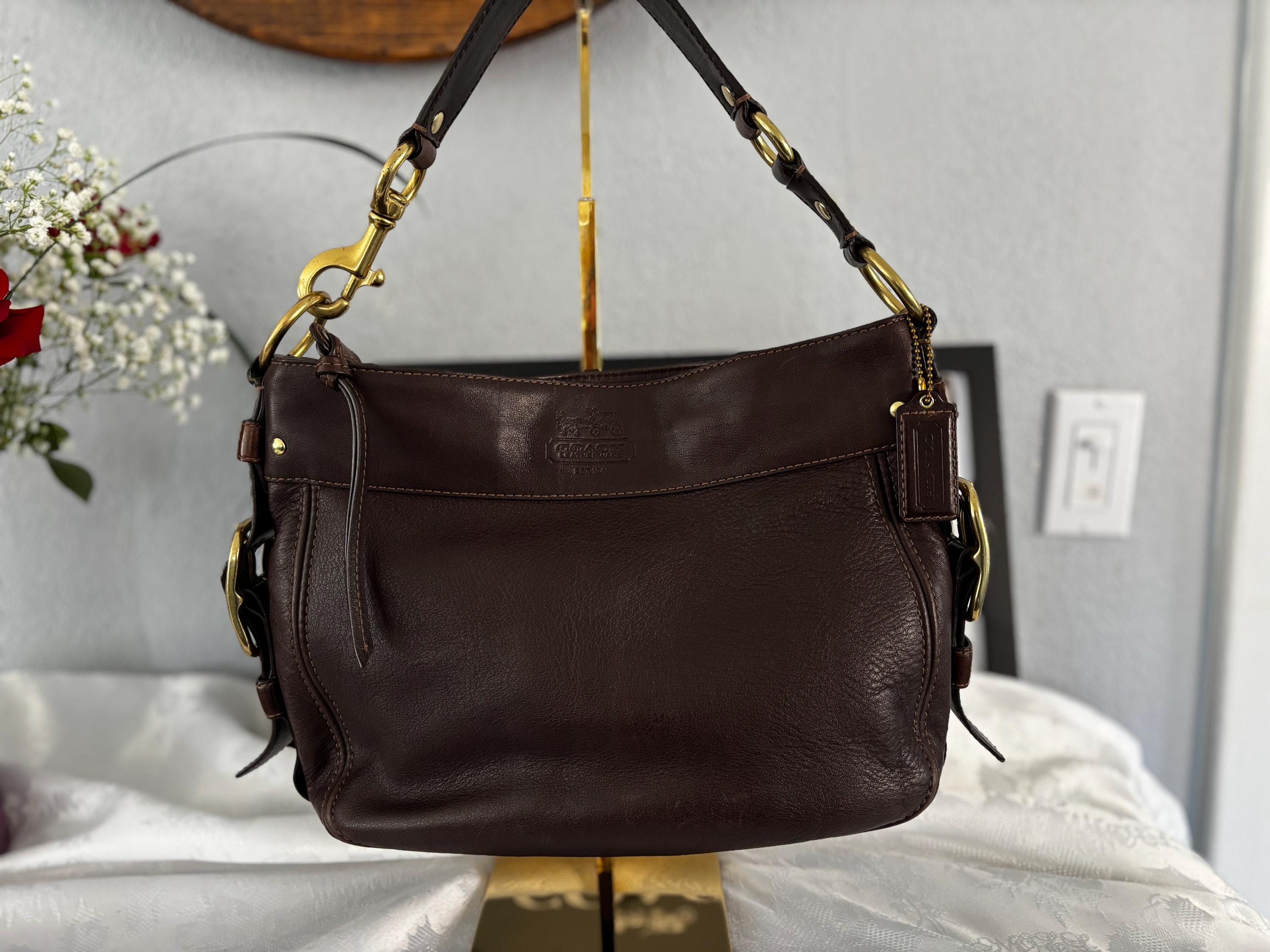 Coach Zoe Hobo - Etsy Coach Zoe Hobo - Etsy