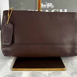 Vintage Coach Cosmetic Case Large