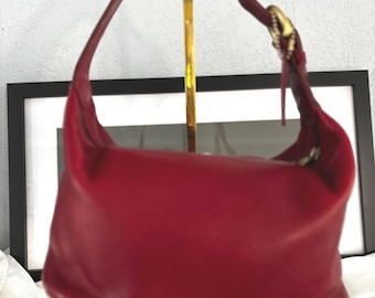バッグ Rare Vintage Coach Legacy Mini Soho Hobo Coach Vintage Red Legacy Soho Mini Hobo Shoulder Bag 4145 - Etsy