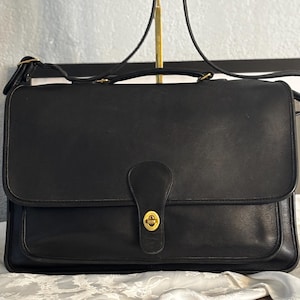 Coach Metropolitan Briefcase - Etsy Canada