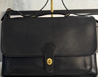 美品✨ coach metropolitan brief vintage 黒 COACH® | Vintage Metropolitan Briefcase