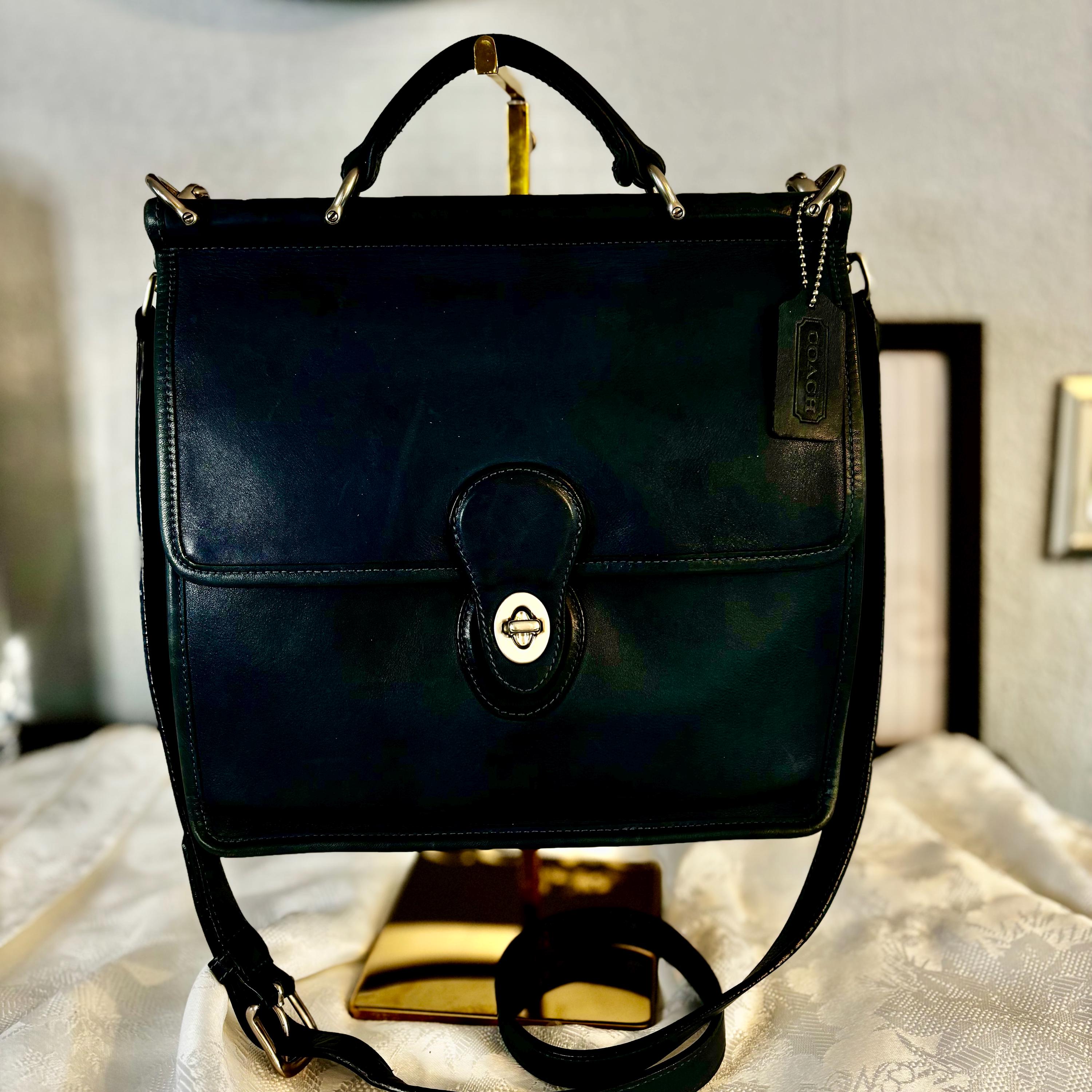 Vintage coach station bag - Etsy 日本