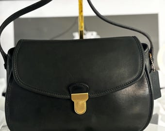 バッグ Rare Vintage Coach USA Flatiron Zip BLK Rare Vintage Coach Usa Flatiron Zip Blk | eBay