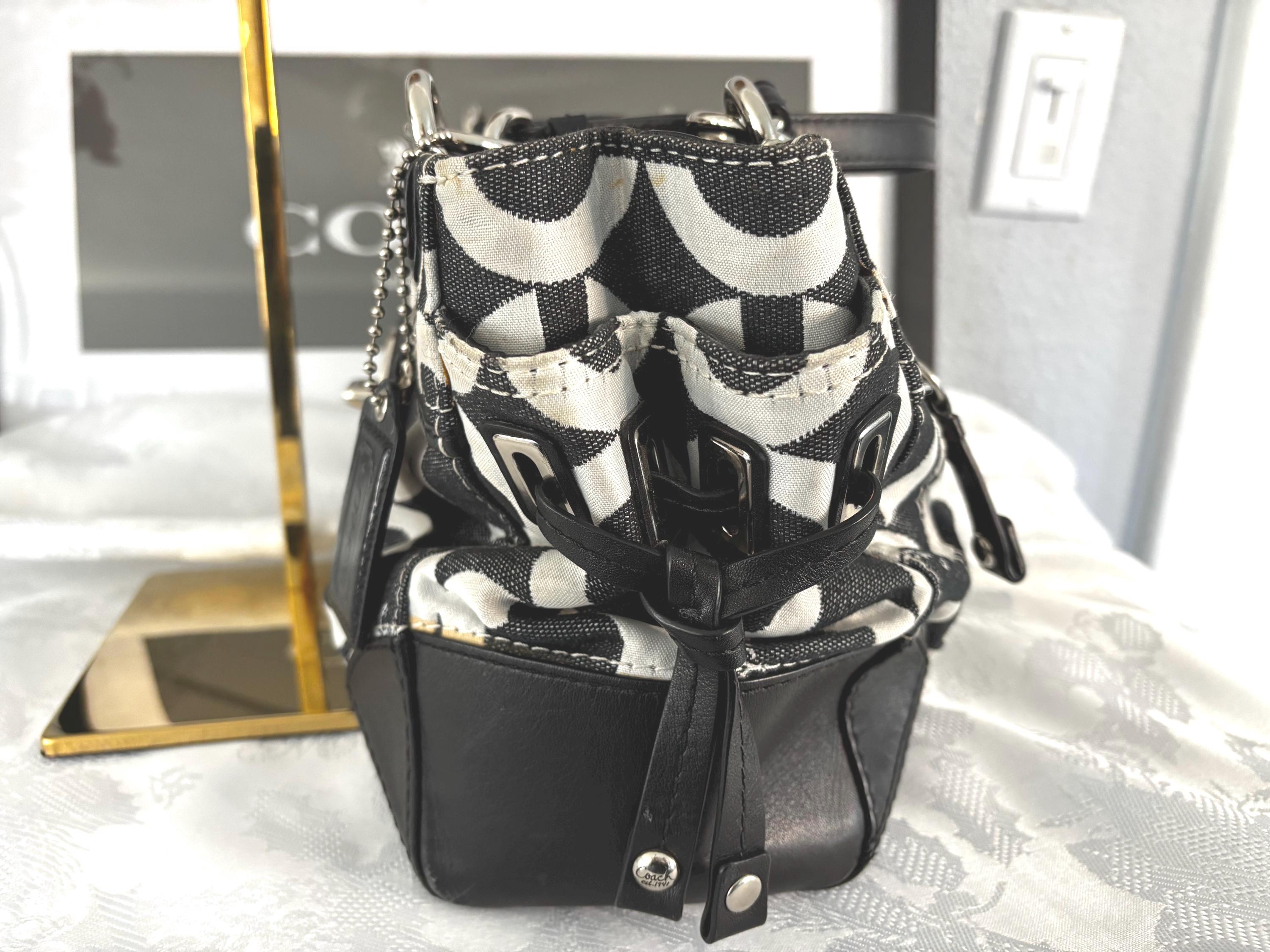 Coach Peyton Op Art Carryall Satchel