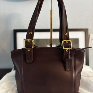 バッグ Vintage Coach Flatiron Flap Bag Brown Vintage Coach Flatiron Flap Bag Brown NNNi26 | eBay