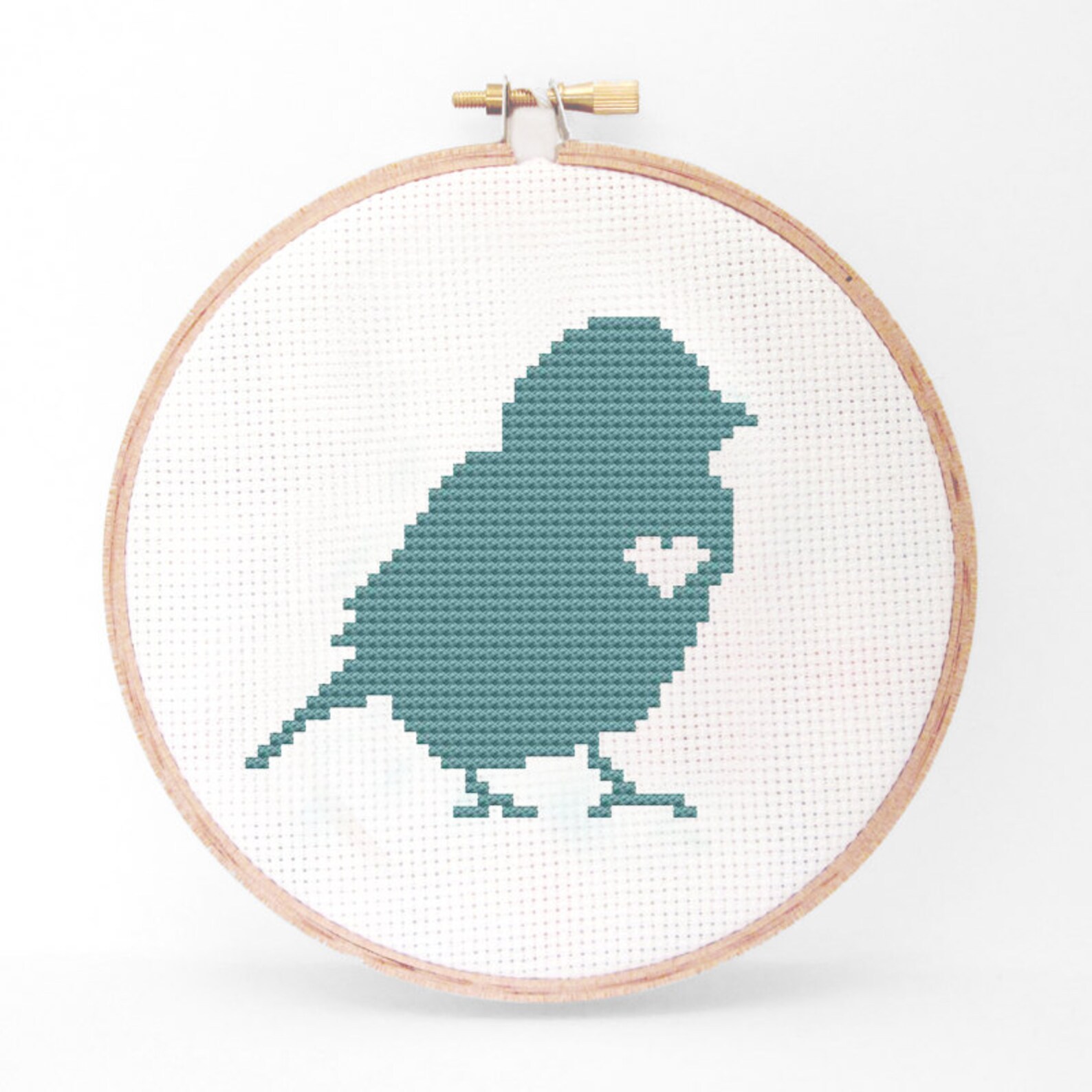 Bird Silhouette Cross Stitch PDF Pattern 2 Etsy Bird silhouette modern cross stitch pattern downloadable