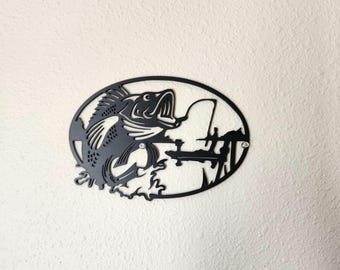 3D-Printed Fishing Wall Art