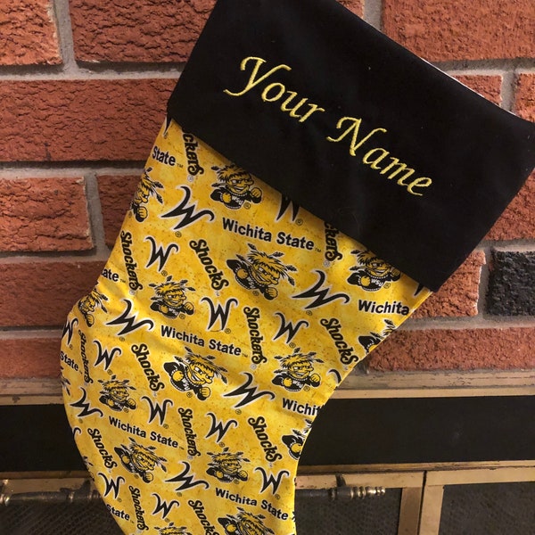 Wichita State Shockers Christmas Stocking