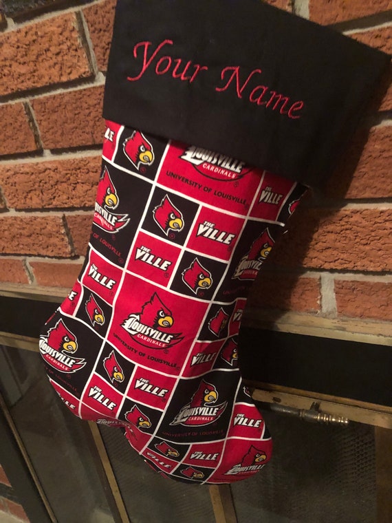 University of Louisville Christmas Stocking 