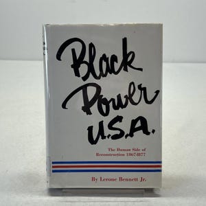 Black Power USA by Lerone Bennett Jr HC DJ 1969 2nd Edition image 1
