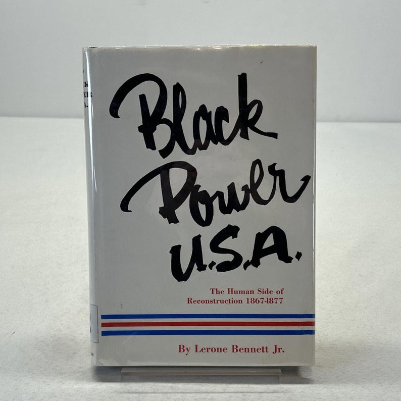 Black Power USA by Lerone Bennett Jr HC DJ 1969 2nd Edition image 1