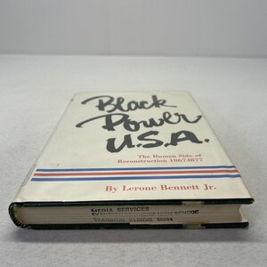 Black Power USA by Lerone Bennett Jr HC DJ 1969 2nd Edition image 4