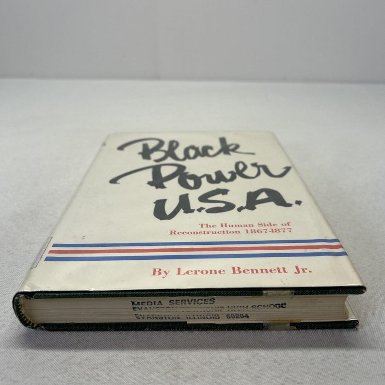 Black Power USA by Lerone Bennett Jr HC DJ 1969 2nd Edition image 4