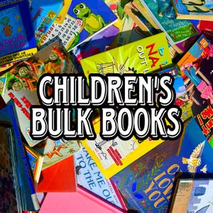 子供向け書籍（ポンド単位） - ハードカバーとペーパーバックのミックス - 図書館蔵書と非図書館蔵書 - ランダムミステリーボックス