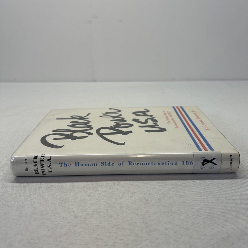 Black Power USA by Lerone Bennett Jr HC DJ 1969 2nd Edition image 3