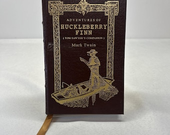 Adventures of Huckleberry Finn by Mark Twain HC Easton Press 100 Greatest Books