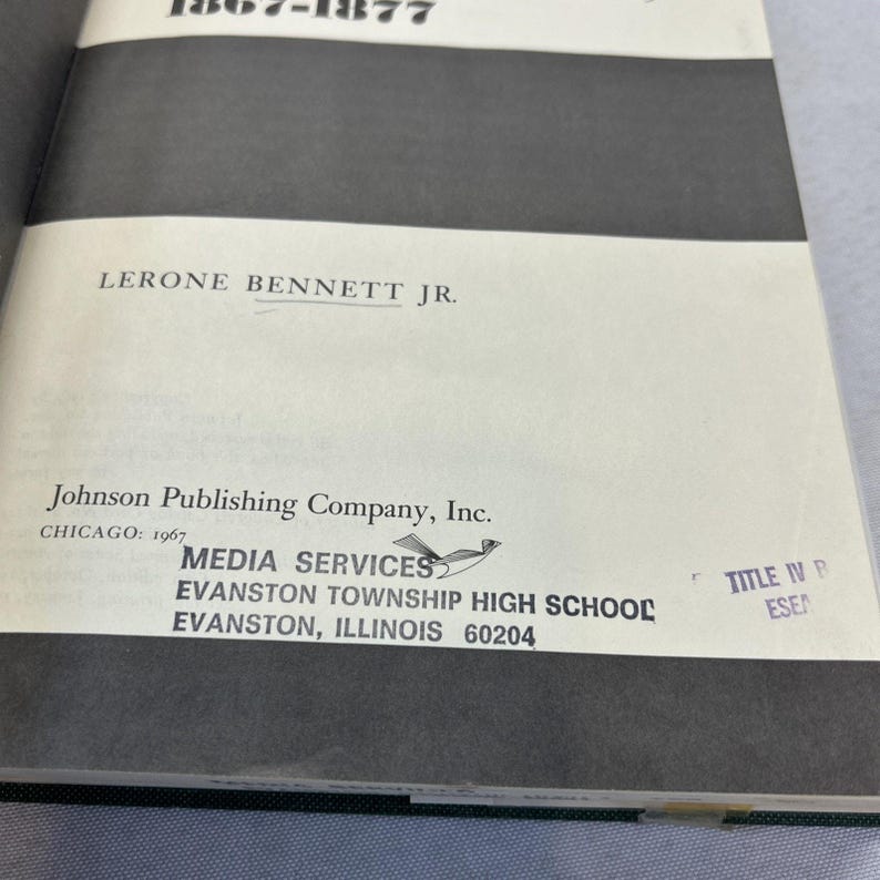 Black Power USA by Lerone Bennett Jr HC DJ 1969 2nd Edition image 10