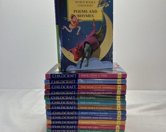 Vintage Child Craft World Book Series 1994 • Educational Books for