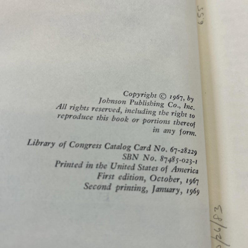 Black Power USA by Lerone Bennett Jr HC DJ 1969 2nd Edition image 7