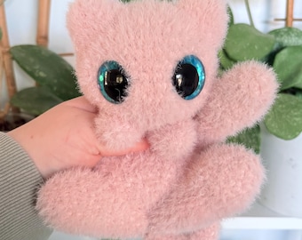 Mew Baby - Handmade crochet plushie