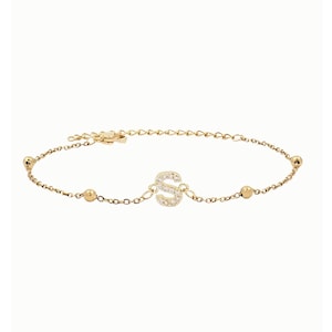 Pulsera personalizable, pulsera con letras, pulsera de acero inoxidable, pulsera de mujer, pulsera elegante, pulsera de moda, pulsera de oro