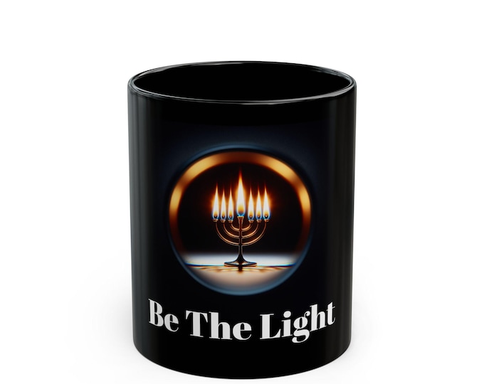 Be the Light Black Mug (11oz, 15oz)
