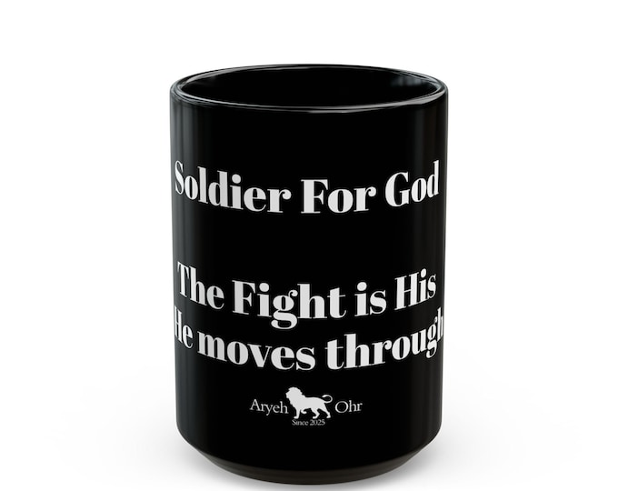 Soldier For God mug