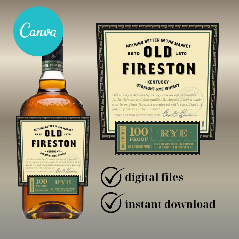 Forester 1915 Label - Etsy