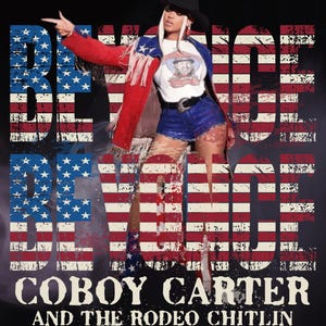Fichier PNG Beyoncé Cowboy Carter Tour 2025, fichier numérique de produits dérivés du festival de musique country, prêt à imprimer pour un T-shirt, un sweat à capuche, une tasse, etc.