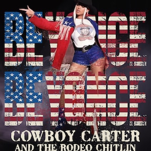 Beyoncé Cowboy Carter Tour 2025 PNG-Datei, Country-Musikfestival Merch Digitale Datei, fertiger Druck für T-Shirt, Hoodie, Becher usw.