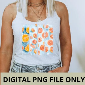 3 grapefruitpenseelstreken png, 3 kleurrijke zomer grapefruits png-bestanden, fruit aquarel penseelstreek digitale download, penseelstreek digitale png