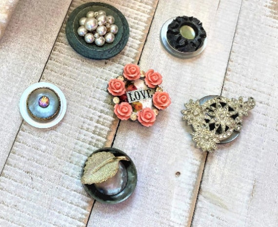 Vintage Jewelry Magnets