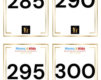 Toddler Number Flashcards 1-10 – Preschool Printable (PDF)