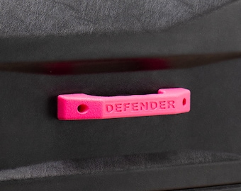 Interior Pink Door Handles suitable for Land Rover Defender - Pair (1983-2016)