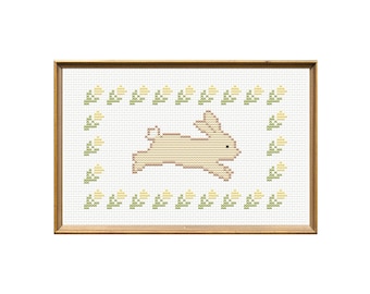 Osterhase Kreuzstichmuster