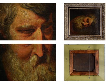 アカデミックスタイルのキャンバスに描かれた壮麗なアンティーク