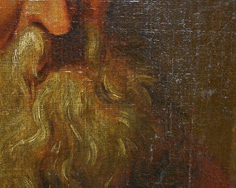 アカデミックスタイルのキャンバスに描かれた壮麗なアンティーク