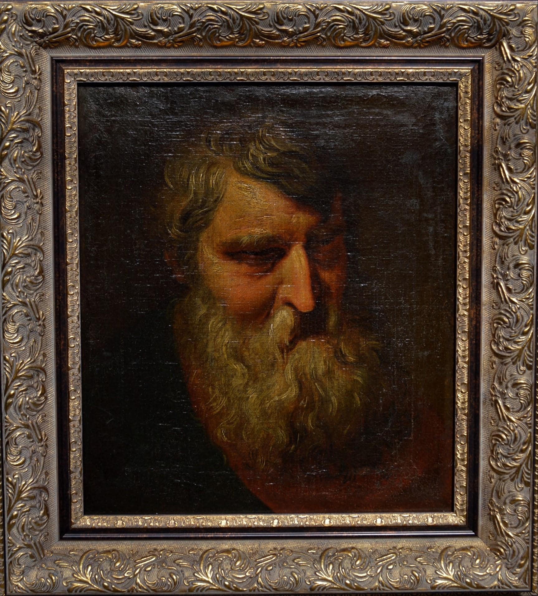 アカデミックスタイルのキャンバスに描かれた壮麗なアンティーク