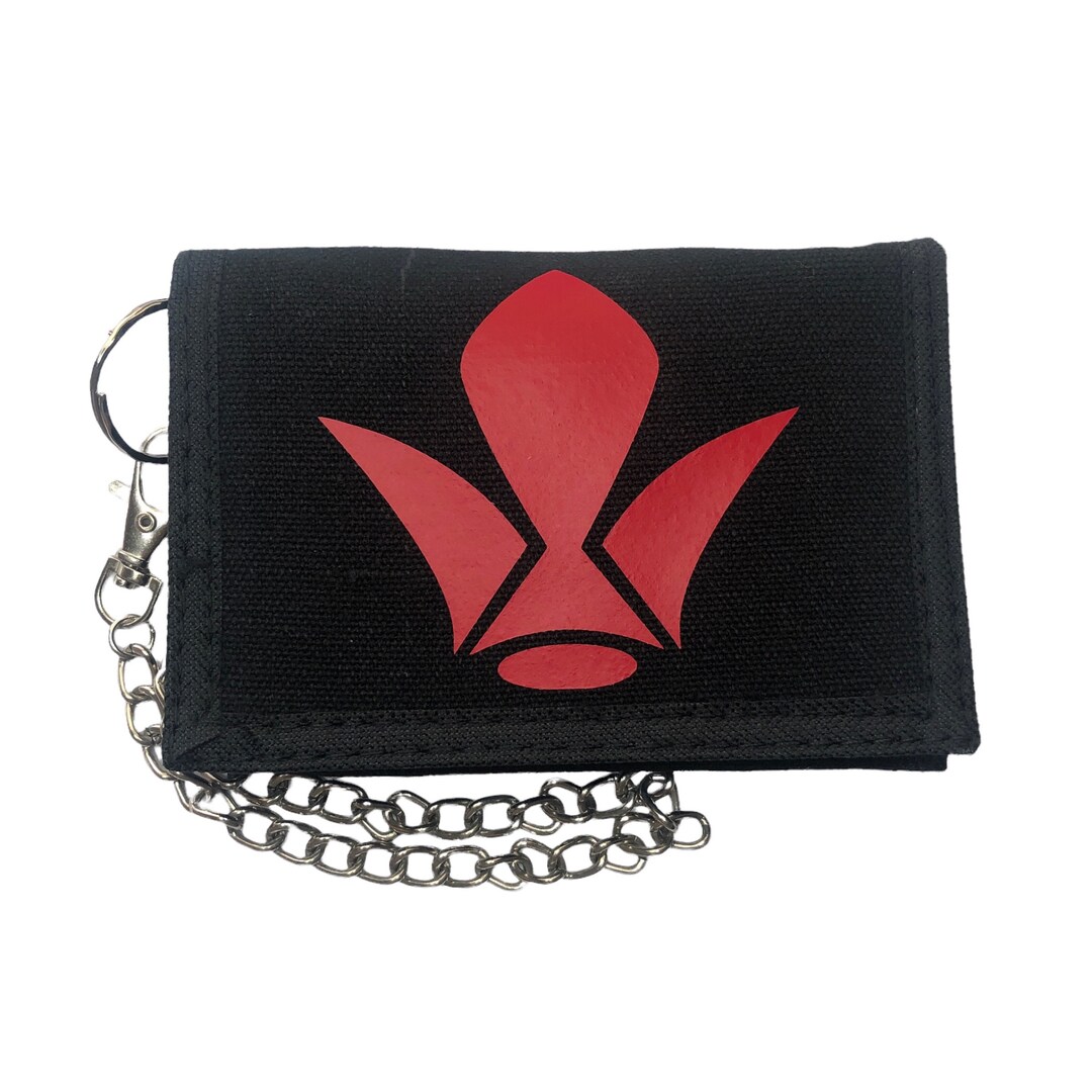 Tekkadan Ironblooded Orphans Symbol Trifold Canvas Wallet Etsy